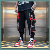 FINESSE GEAR MEN HIP HOP BLACK SWEATPANTS