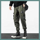 FINESSE GEAR MEN'S MULTI POCKETS CARGO HAREM PANTS